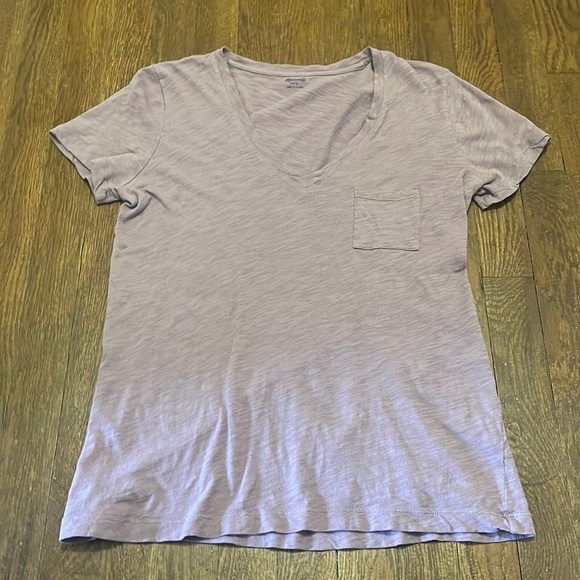 Madewell Tops - Madewell Purple Basic Cotton Shirt